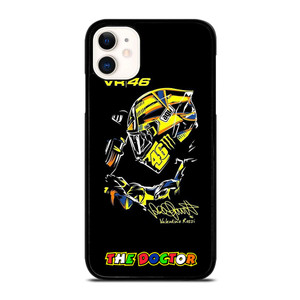 VALENTINO ROSSI 46 LOGO THE DOCTOR iPhone 11 Case